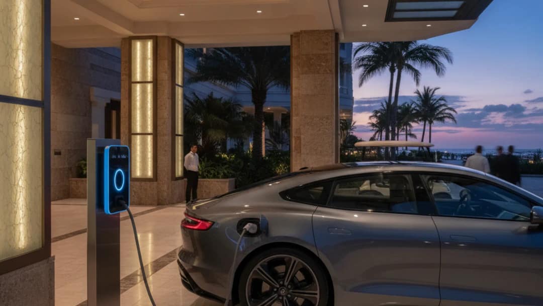 Hotel com Carregador de Carro Elétrico: Guia de Viagem