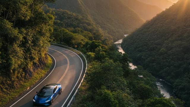 Carro Elétrico na Serra: Dicas de Autonomia e Frenagem